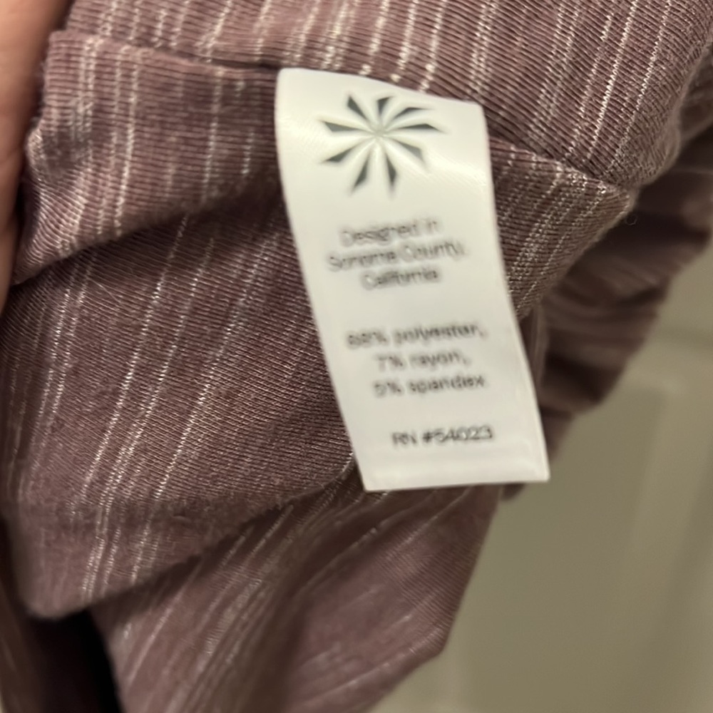 Athleta Beyond Soft Adventures ruched dress. EUC. Size XS. - Picture 7 of 8